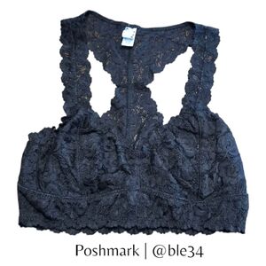 *SALE* NWOT Wishlist Black Lace Razorback Bralette